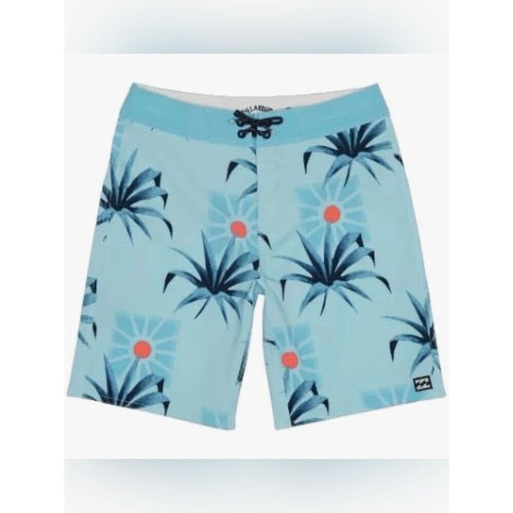 Billabong Boys'βSundays Pro 17" Boardshorts, Coastal, 30, NWT